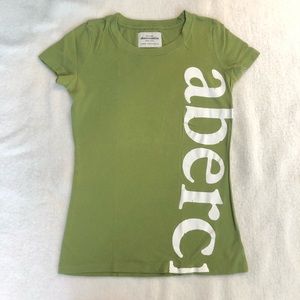 Abercrombie Logo Lettering Tee Shirt